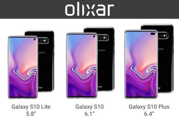 Galaxy S10 case renders lend further credence to six-camera S10+ version