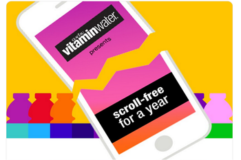 Vitamin Water will pay $100,000 to one person who can go without a smartphone for a full year