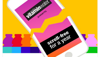 Vitamin Water will pay $100,000 to one person who can go without a smartphone for a full year