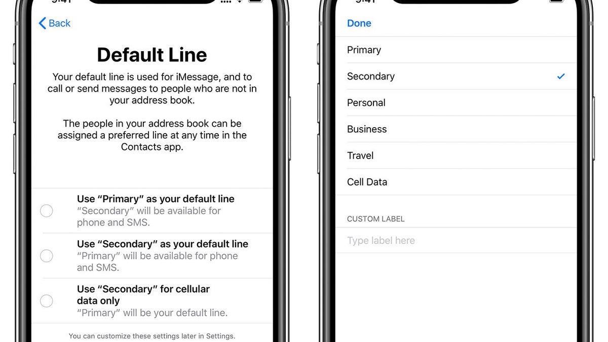 How to activate an AT&T plan on the eSIM of the iPhone XR, XS or XS Max