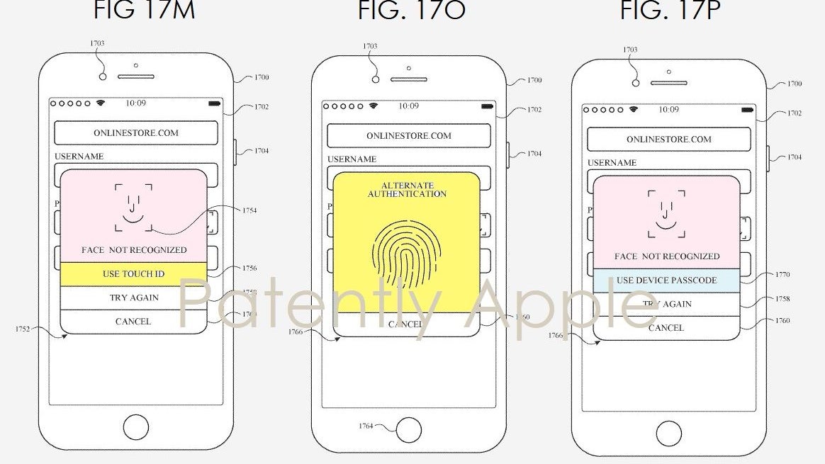 Future iPhone generations could combine Face ID and Touch ID technology