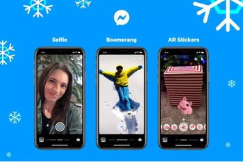Facebook Messenger update introduces new selfie mode and AR stickers