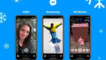 Facebook Messenger update introduces new selfie mode and AR stickers