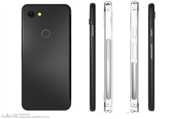 Images of Google Pixel 3 Lite cases leak