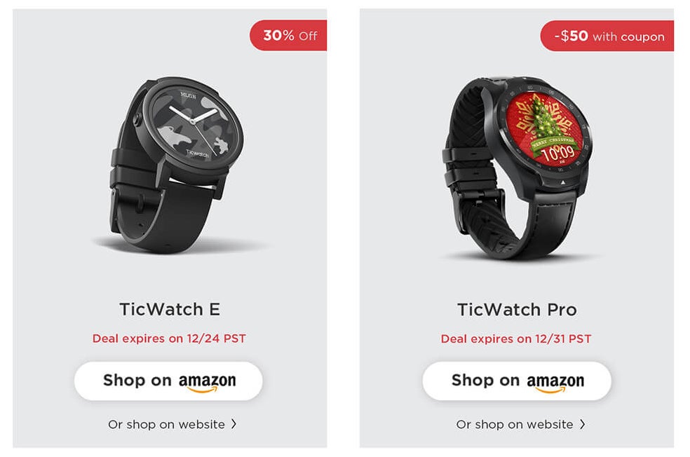 ticwatch pro shop