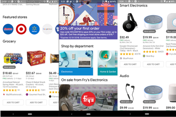 Google Express offers first time customers 20% off on orders up to $100
