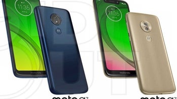 Leaked Moto G7 family portraits reveal three notch styles for four variants