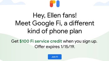 New Google Fi users get free $100 credit, existing subscribers eligible for smaller gift