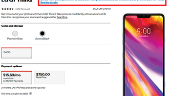 Verizon deal takes 50% off the LG G7 ThinQ and adds a second one for free