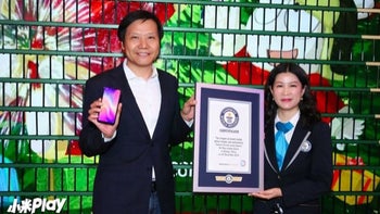 Xiaomi makes the Guinness Book of World Records for the largest dynamic smartphone display