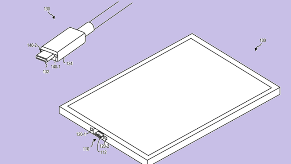 Microsoft files patent application for a magnetic USB-C system to be used on Surface tablets