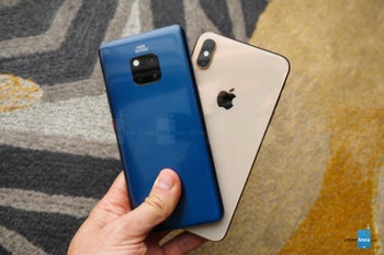 Huawei rings in the new year with celebration message tweeted from an iPhone