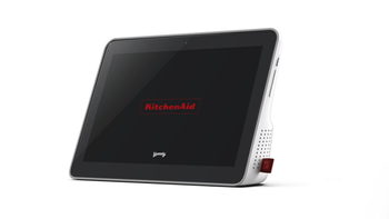 KitchenAid displays a splash-resistant smart display at CES that will appeal to chefs