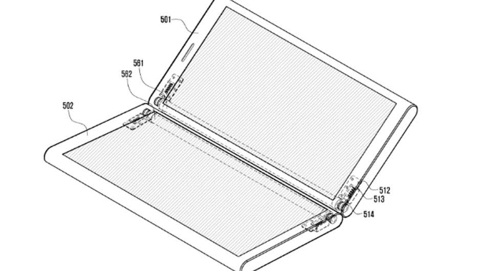 Samsung patent application reveals a phone made up of two separate screens that attach and detach