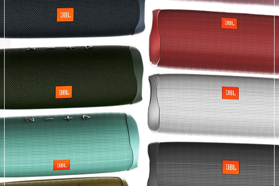 Water-resistant JBL Flip 5 and kid-friendly JBL JR POP wireless ...