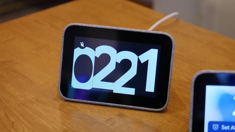 The Lenovo Smart Clock is the bedroom alarm clock we've been waiting for [hands-on]