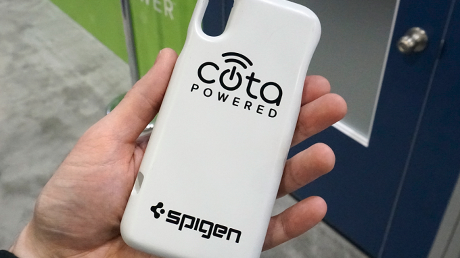 Spigen, Ossia show off phone case with a battery that charges wirelessly OTA