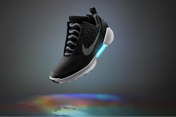 Nike teases self-tying sneaker that uses your smartphone to lace up