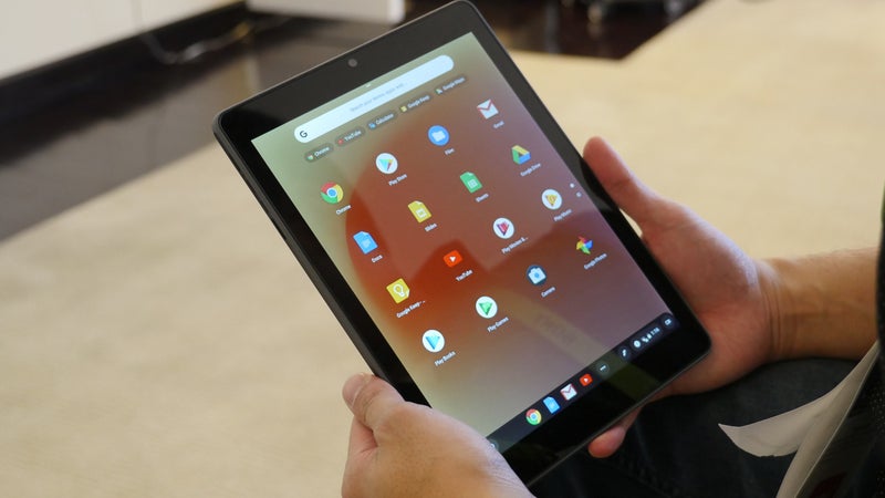 It may look bulky, but the Asus Chromebook Tablet CT100 is meant for the education market [hands-on]