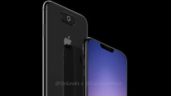 2019 iPhone prototype renders show horizontal camera, smaller notch