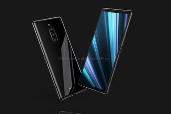 Alleged Sony Xperia XZ4 smiles for the camera... That's a tall phone!