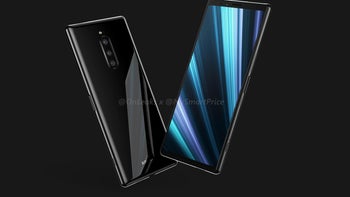 Alleged Sony Xperia XZ4 smiles for the camera... That's a tall phone!