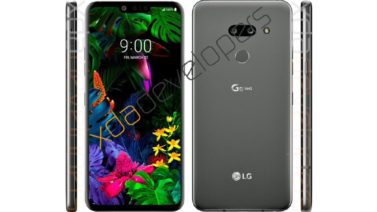Alleged LG G8 ThinQ renders showcase a very familiar flagship design