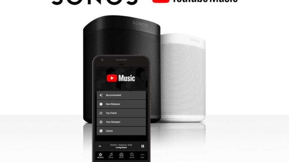 YouTube Music is coming to Sonos speakers, but you'll need a subscription