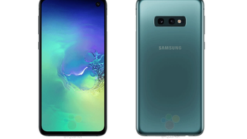 This is the Galaxy S10e, Samsung's dual-camera iPhone XR competitor