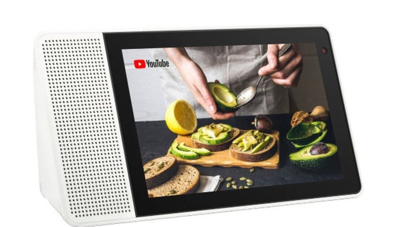 Save $100 (50%) on the Lenovo 8-inch Smart Display with Google Assistant