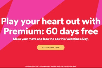 spotify new user promo