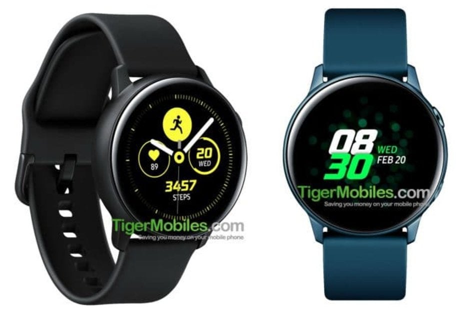 samsung galaxy watch active display