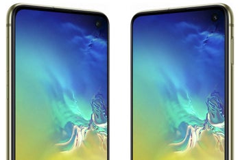 The Galaxy S10e's new color leaks in high-quality images. You'll need your sun goggles for this one