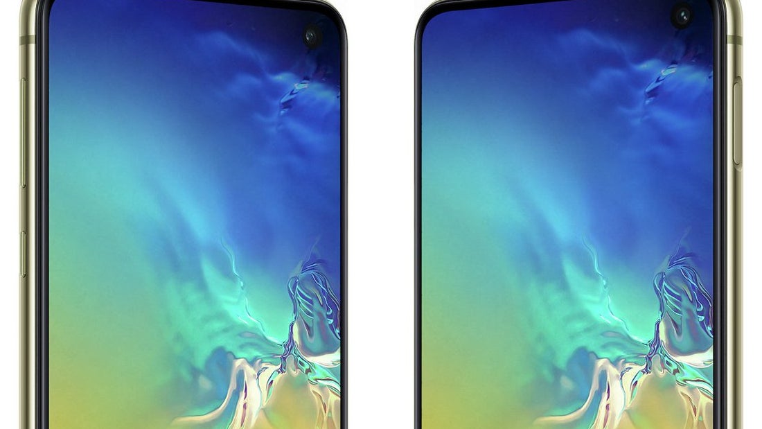 The Galaxy S10e's new color leaks in high-quality images. You'll need your sun goggles for this one