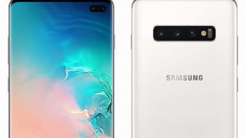 Crazy specs, ceramic back. This is the Galaxy S10+ in Ceramic White and Ceramic Black!