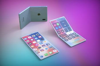This is what Apple's foldable smartphone could look like