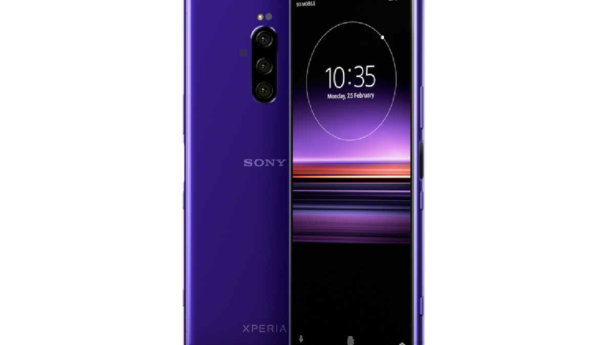 Sony Xperia 1 (XZ4) leaks in purple with three cameras and huge display