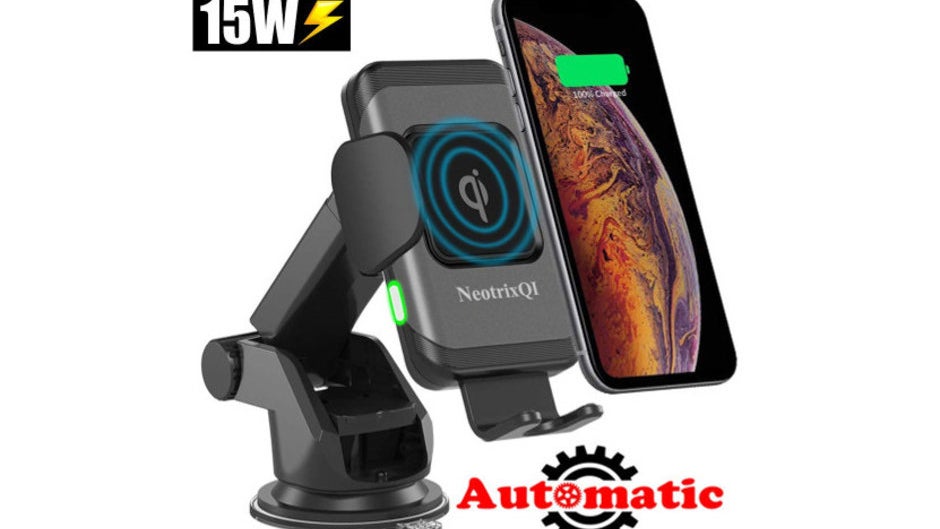 This awesome 15W fast wireless car charging mount is now 50 off at