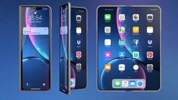 Foldable iPhone concept