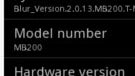 Motorola CLIQ already seen running Android 2.1?