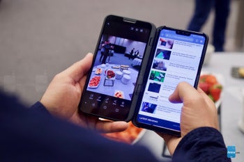 LG's V series will eventually include a foldable smartphone