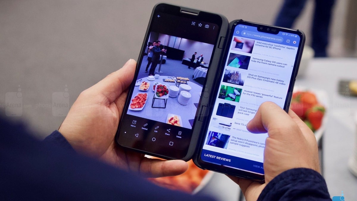 LG's V series will eventually include a foldable smartphone