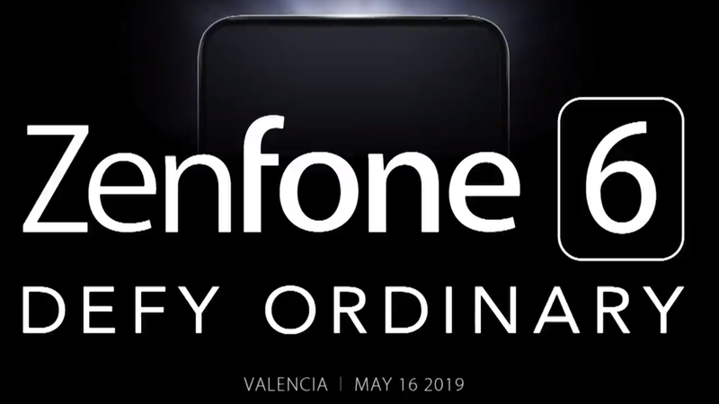 The Asus ZenFone 6 series will be announced May 16 in Spain