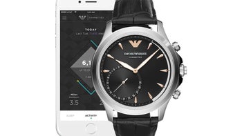 This incredibly stylish Emporio Armani smartwatch is available for a crazy low $98 at Macy's (60% of