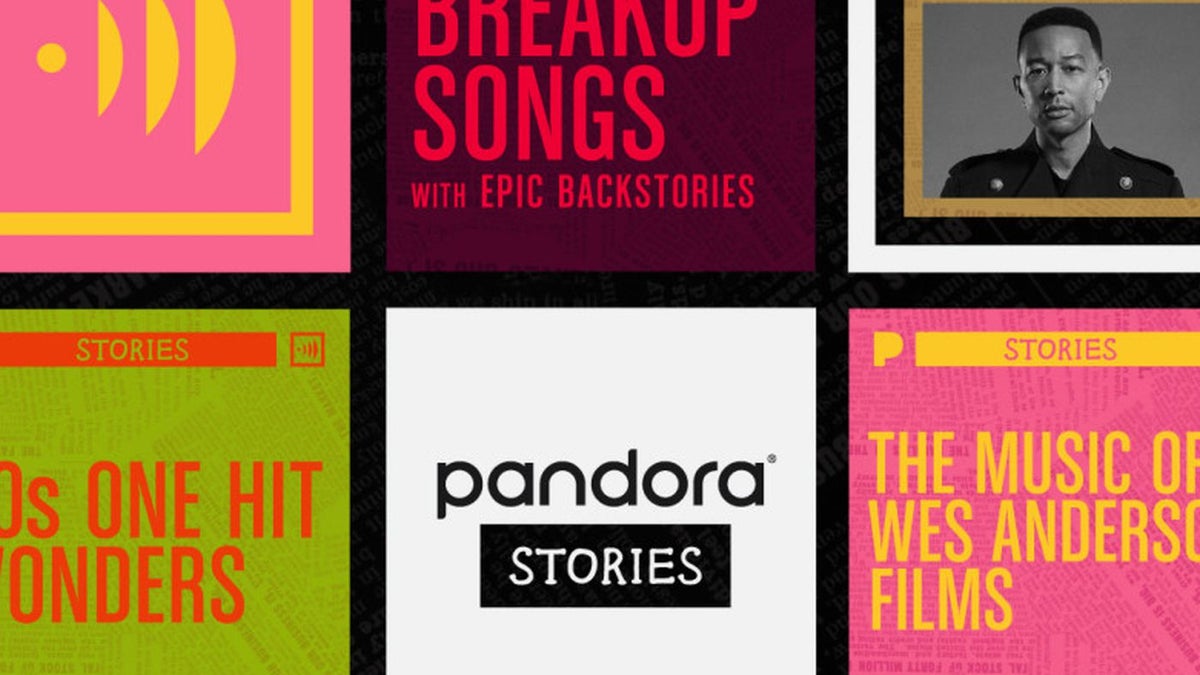 Pandora's new Stories feature mixes podcast and music streaming elements
