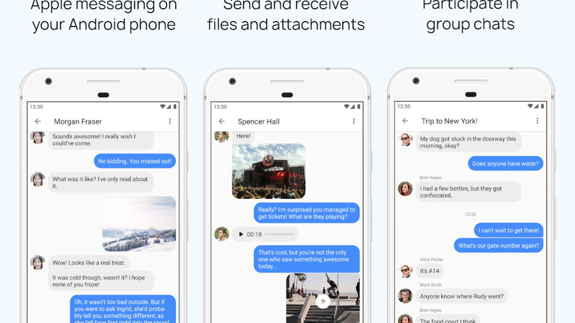 New app brings iMessage texts to Android phones using a clever workaround