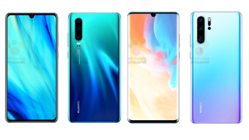 Huawei P30 & P30 Pro leak with lots of cameras, tiny notches, and much more