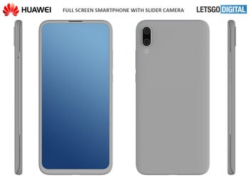 Huawei might soon release a slider smartphone, patent suggests