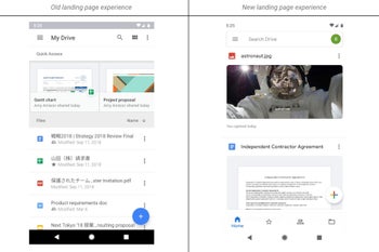 Material Theme design begins rolling out to Google Drive for Android and iOS