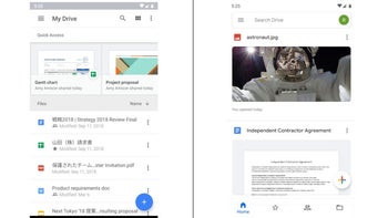 Material Theme design begins rolling out to Google Drive for Android and iOS